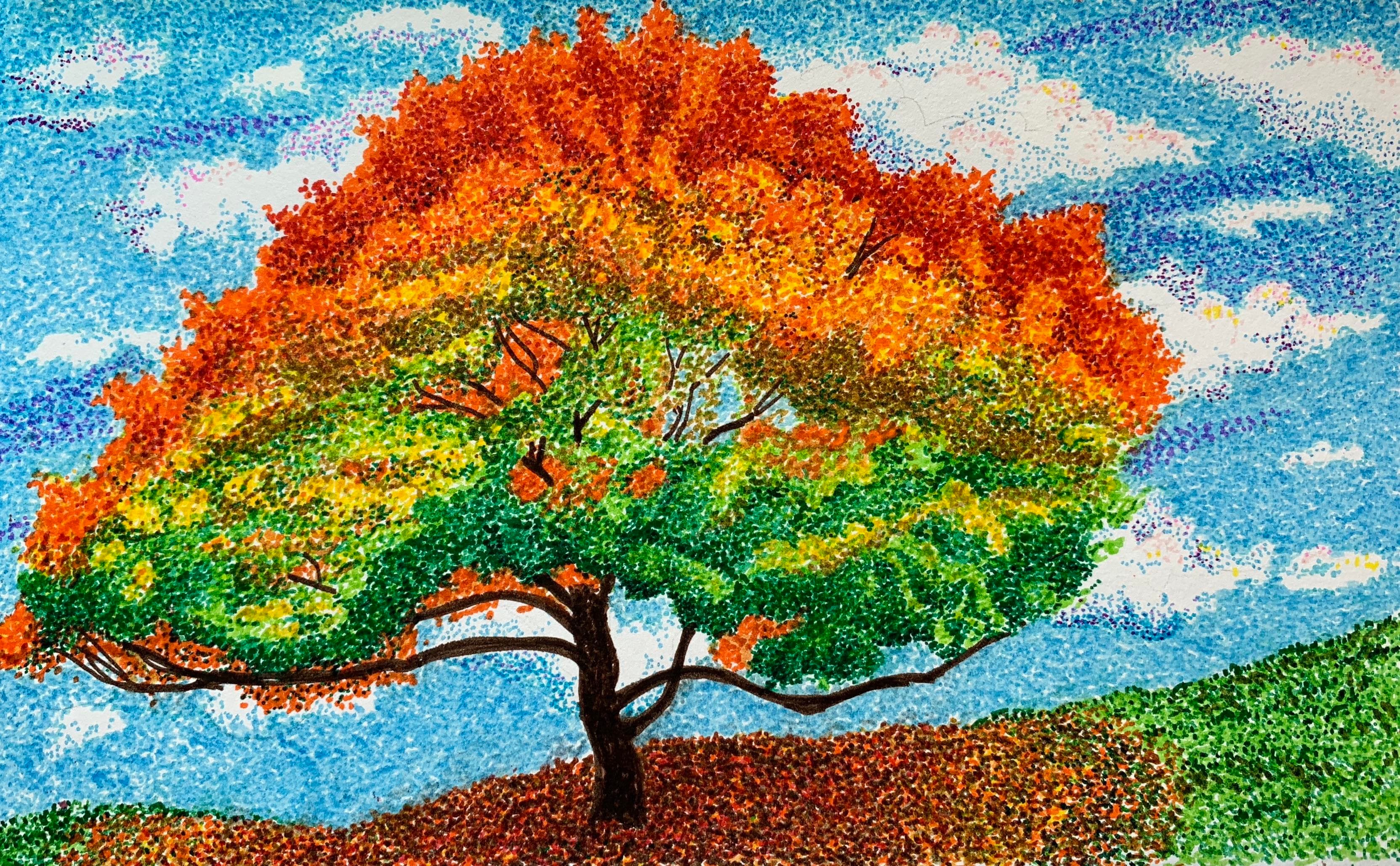 Today we draw a tree - One Component at a Time!